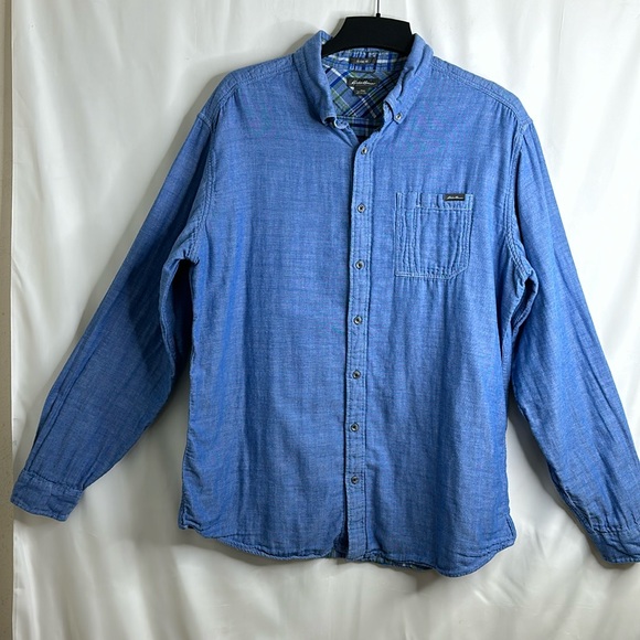 Eddie Bauer Long Sleeve Button Up Shirt Size: TXL - Picture 1 of 10